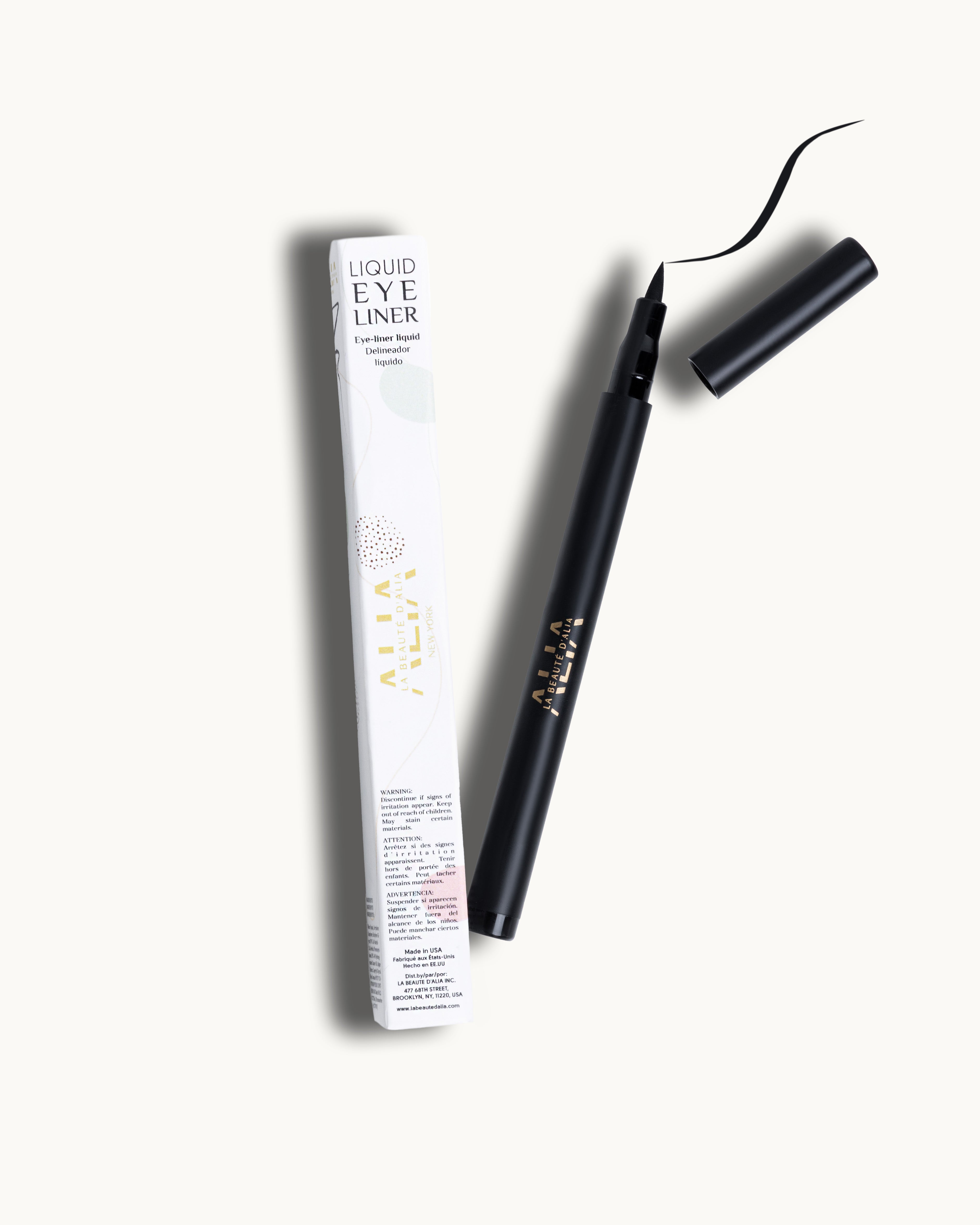 Black Felt Tip Eyeliner: Sharp, Smudge-Proof All Day